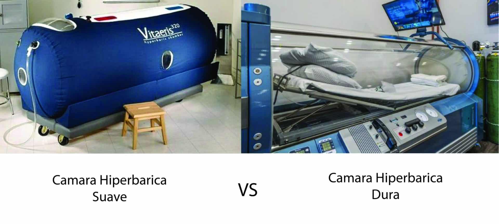 camara hiperbarica suave versus camara hiperbarica rigida